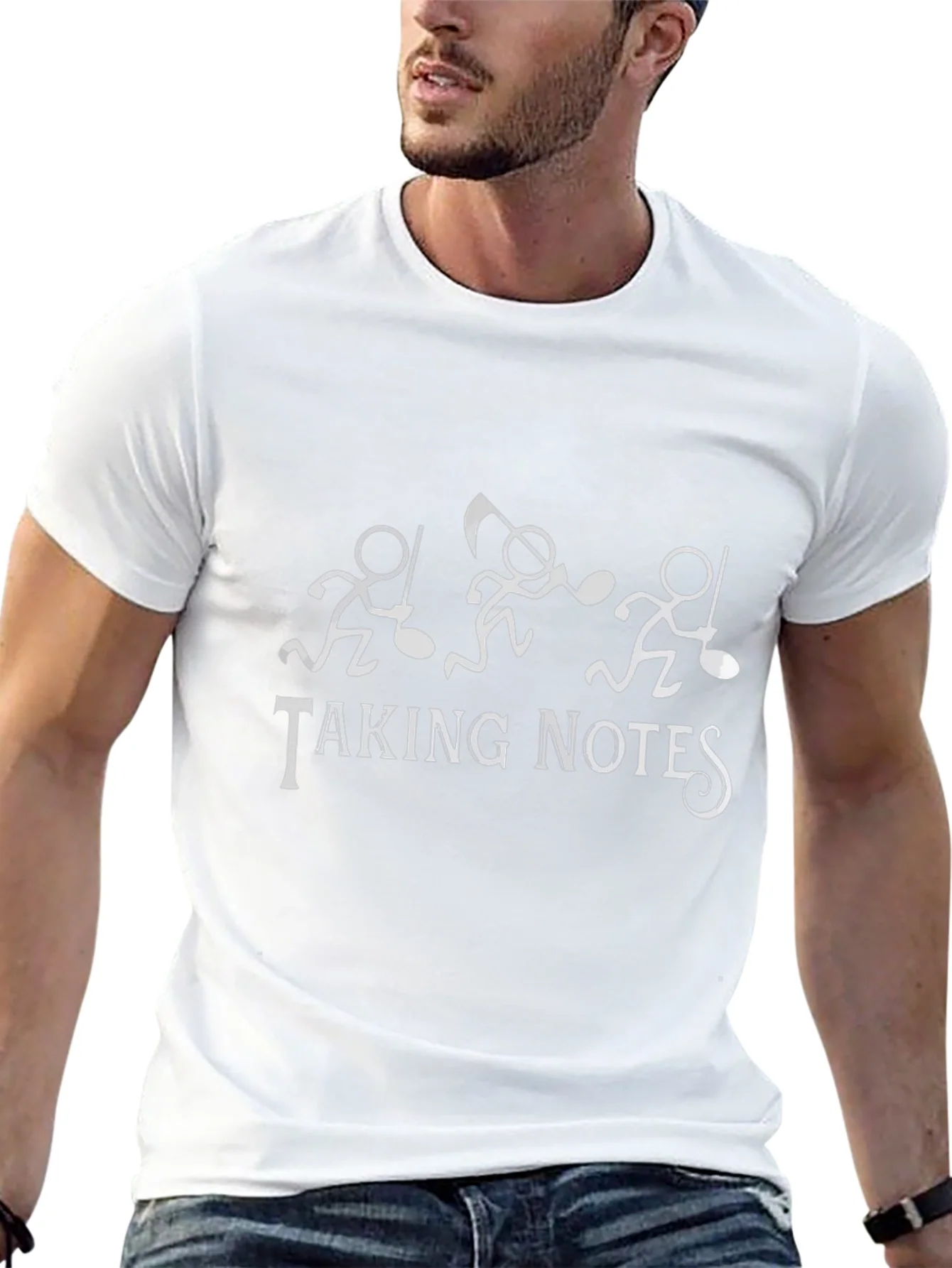 Taking Notes Music Lover Graphic Tee