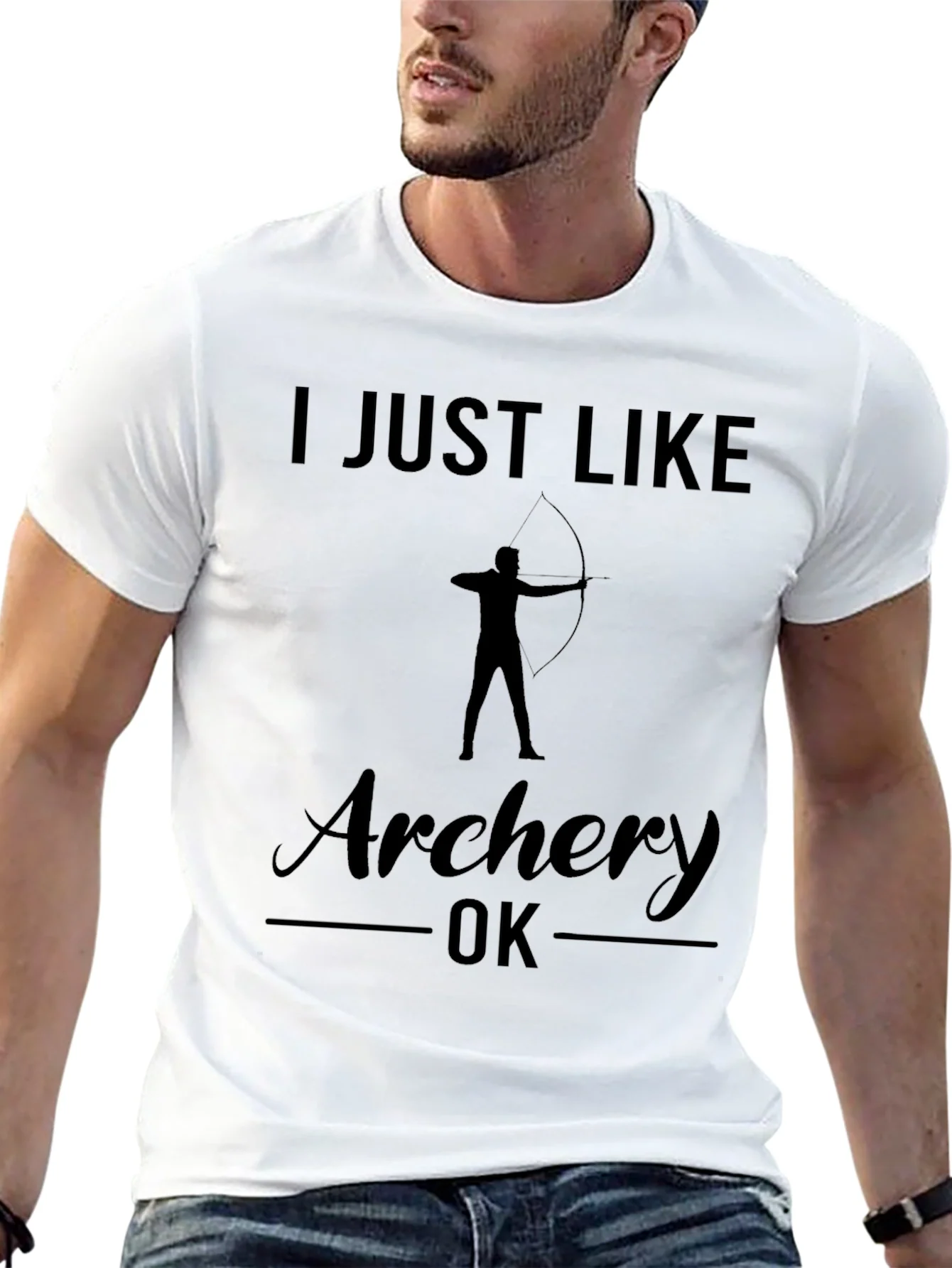 Archery T-Shirt: I Just Like Archery OK