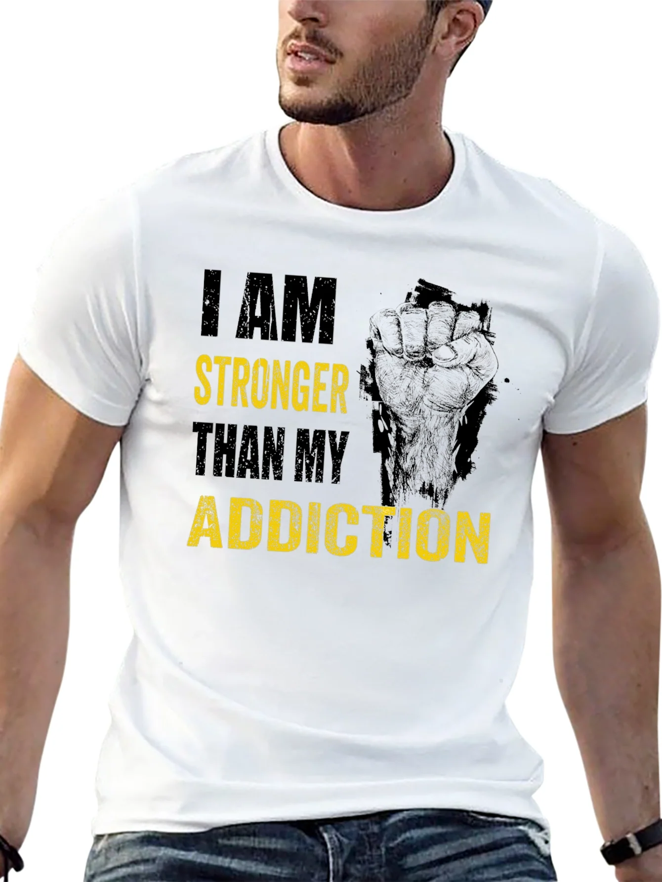Stronger Than My Addiction T-Shirt
