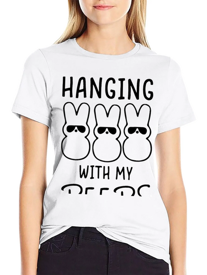 Hanging With My Peeps Easter T-Shirt