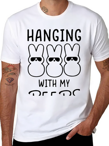 Hanging With My Peeps Easter T-Shirt