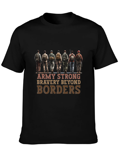 Army Strong T-Shirt - Bravery Beyond Borders