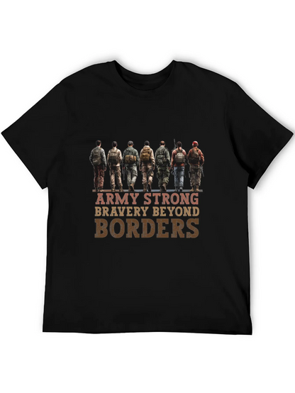 Army Strong T-Shirt - Bravery Beyond Borders