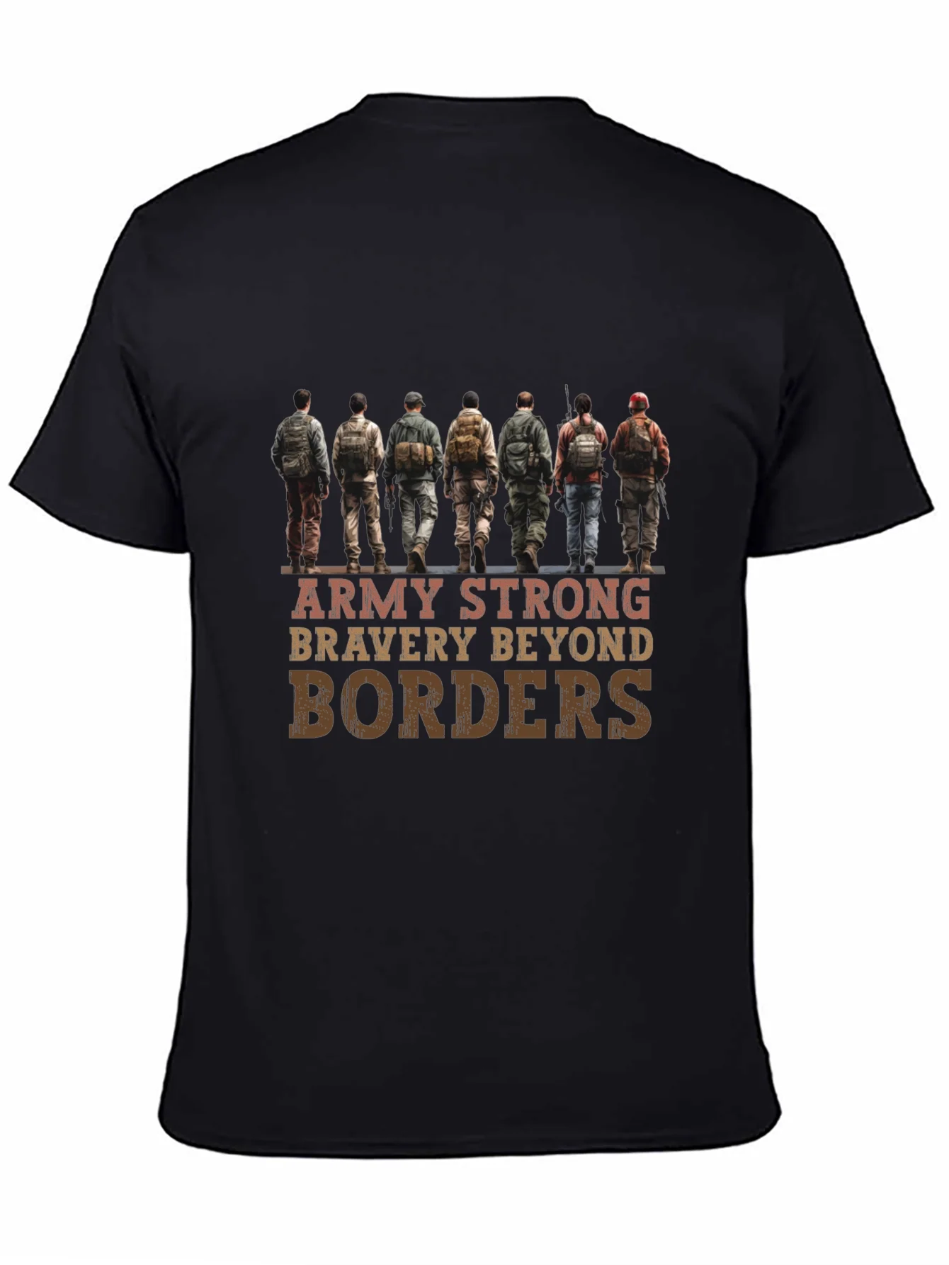 Army Strong T-Shirt - Bravery Beyond Borders