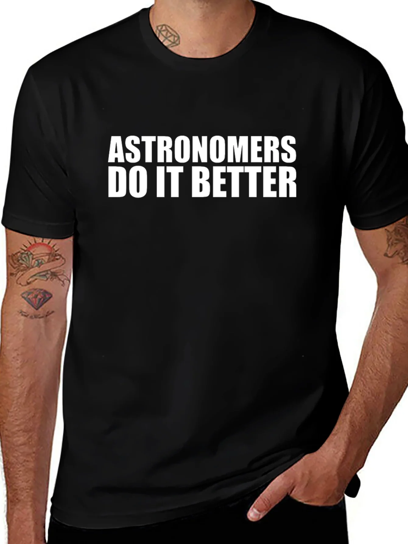 Astronomers Do It Better Graphic Tee