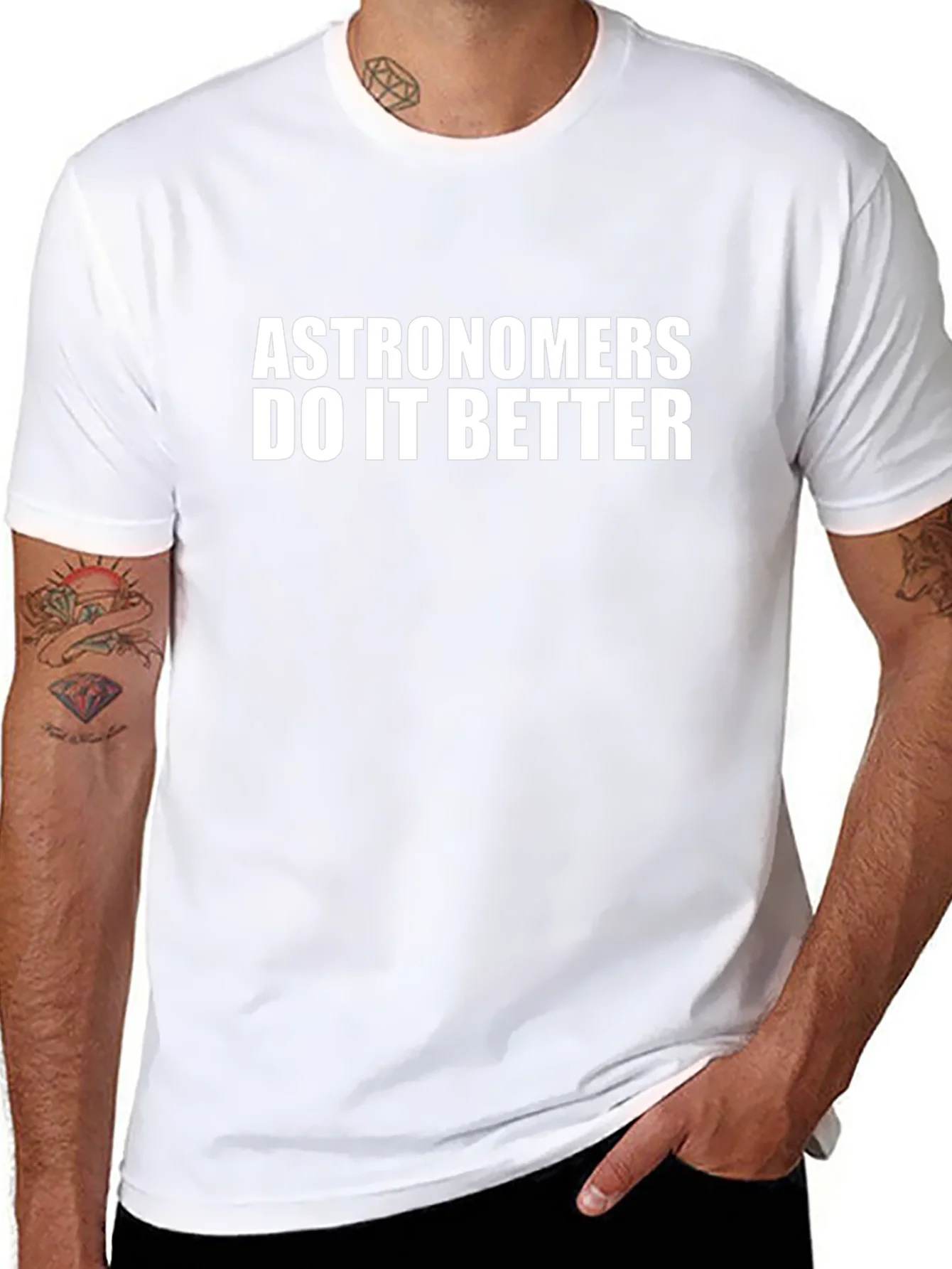Astronomers Do It Better Graphic Tee