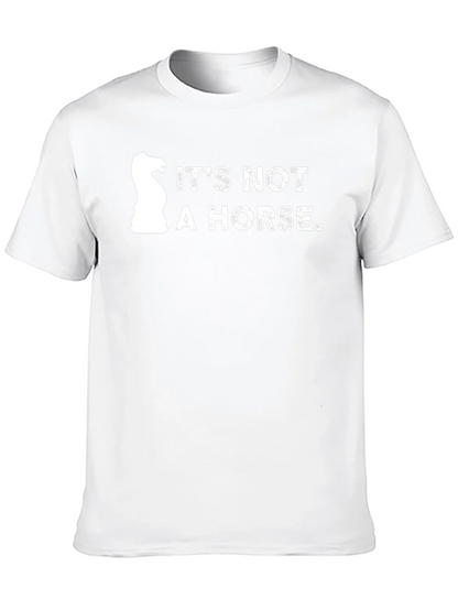 Its Not a Horse Chess T-Shirt
