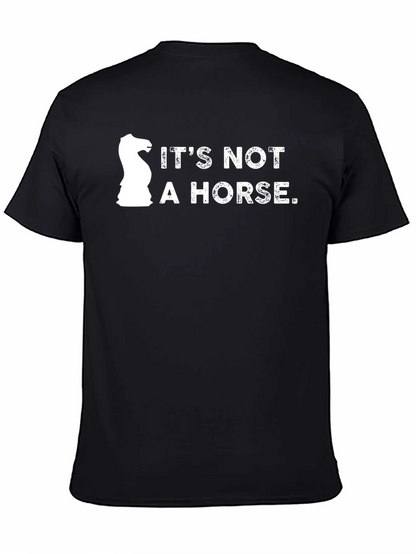 Its Not a Horse Chess T-Shirt