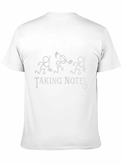 Taking Notes Music Lover Graphic Tee