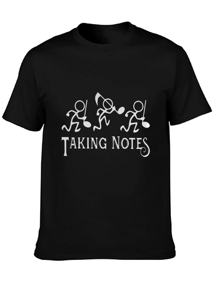 Taking Notes Music Lover Graphic Tee