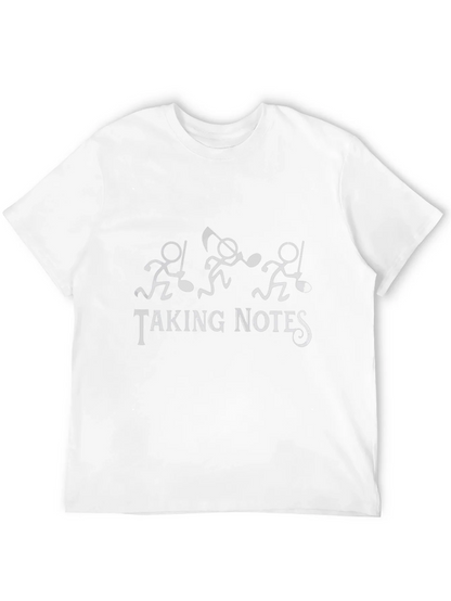Taking Notes Music Lover Graphic Tee