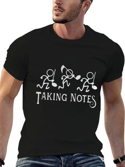 Taking Notes Music Lover Graphic Tee