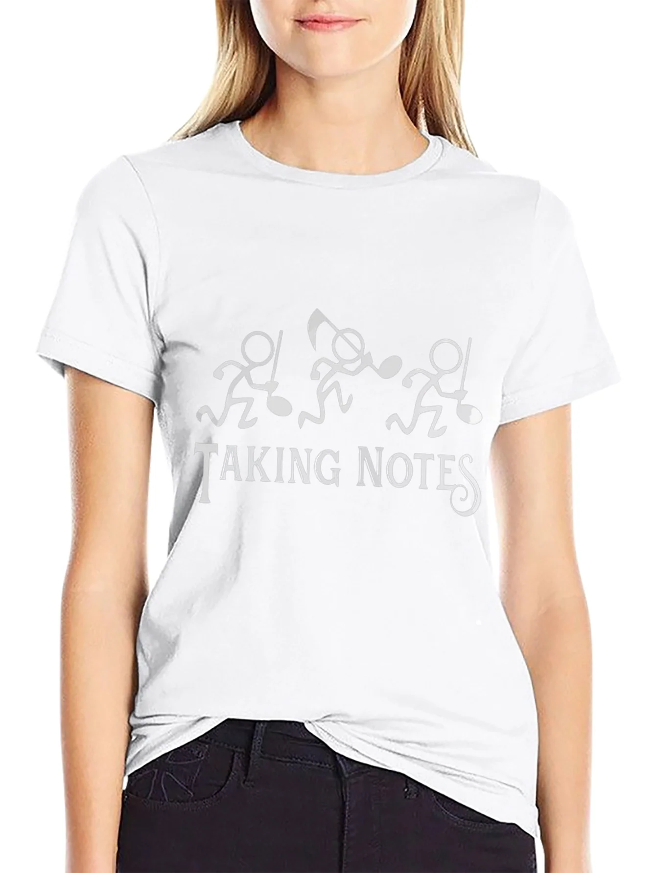 Taking Notes Music Lover Graphic Tee
