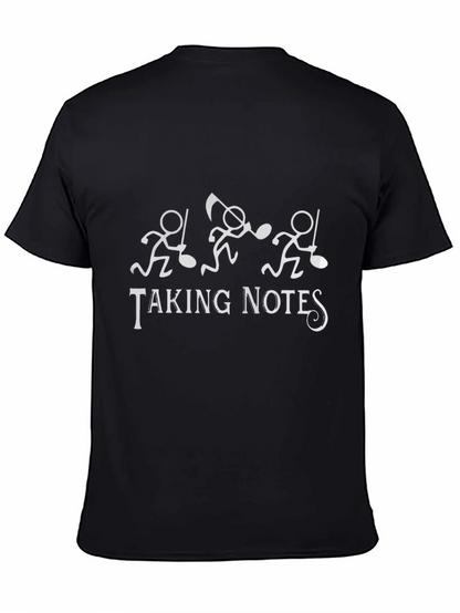 Taking Notes Music Lover Graphic Tee