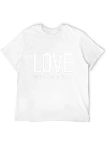 Love Doesnt Discriminate Tee - Black