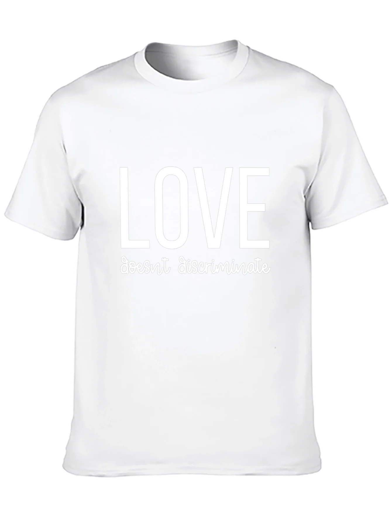 Love Doesnt Discriminate Tee - Black