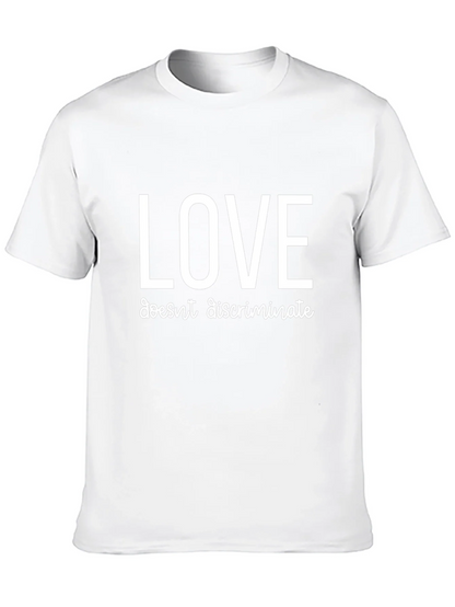 Love Doesnt Discriminate Tee - Black