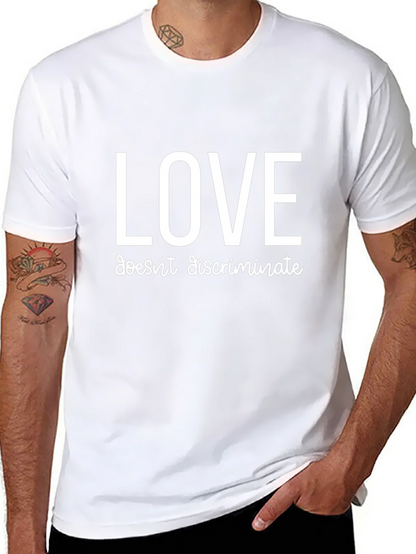 Love Doesnt Discriminate Tee - Black
