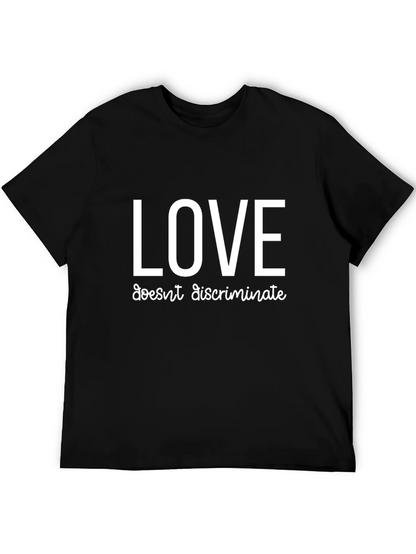 Love Doesnt Discriminate Tee - Black