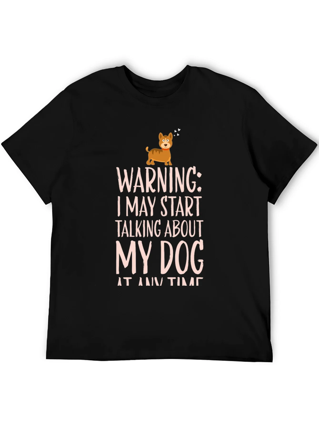 Warning Dog Talk T-Shirt