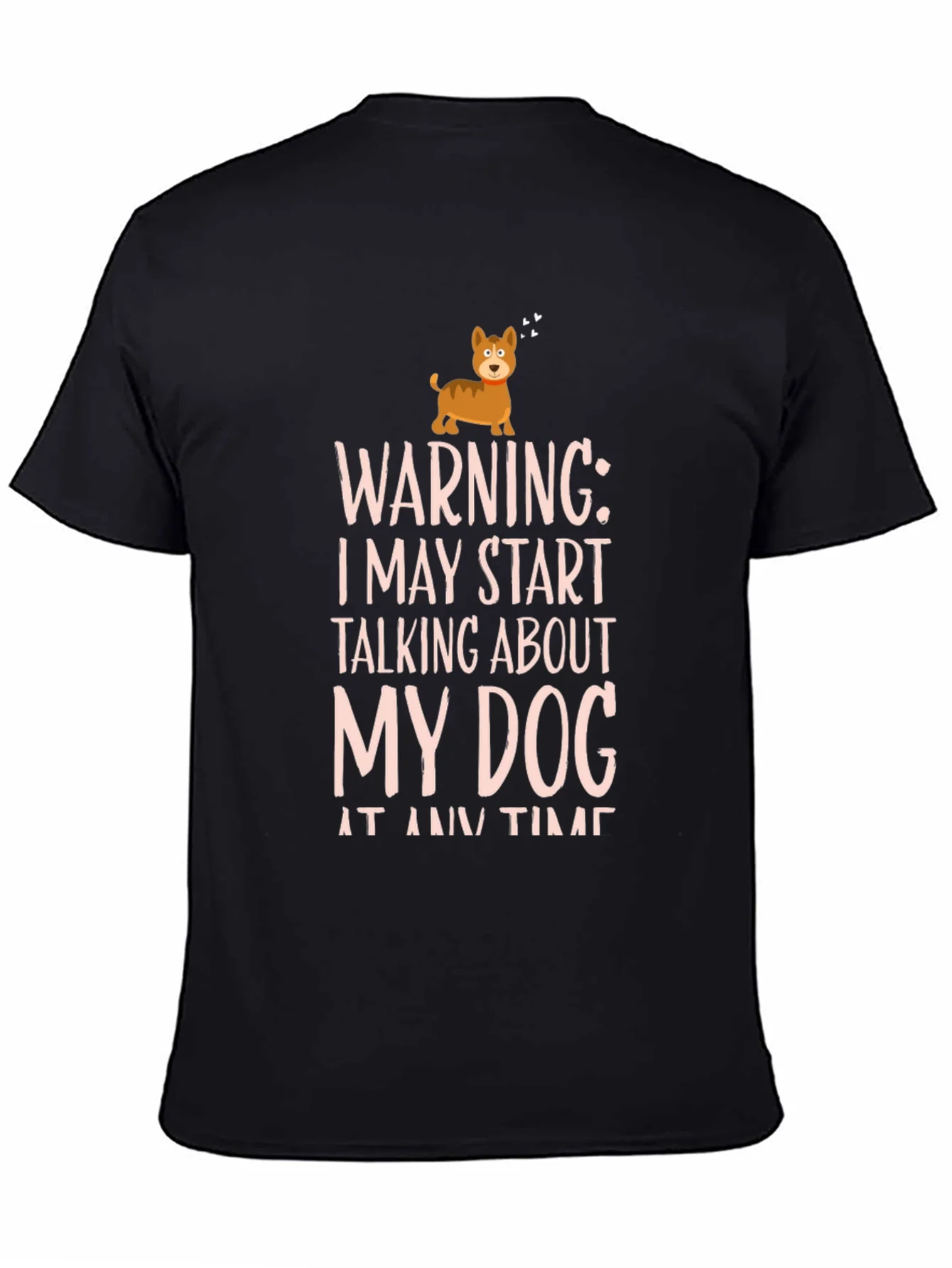 Warning Dog Talk T-Shirt