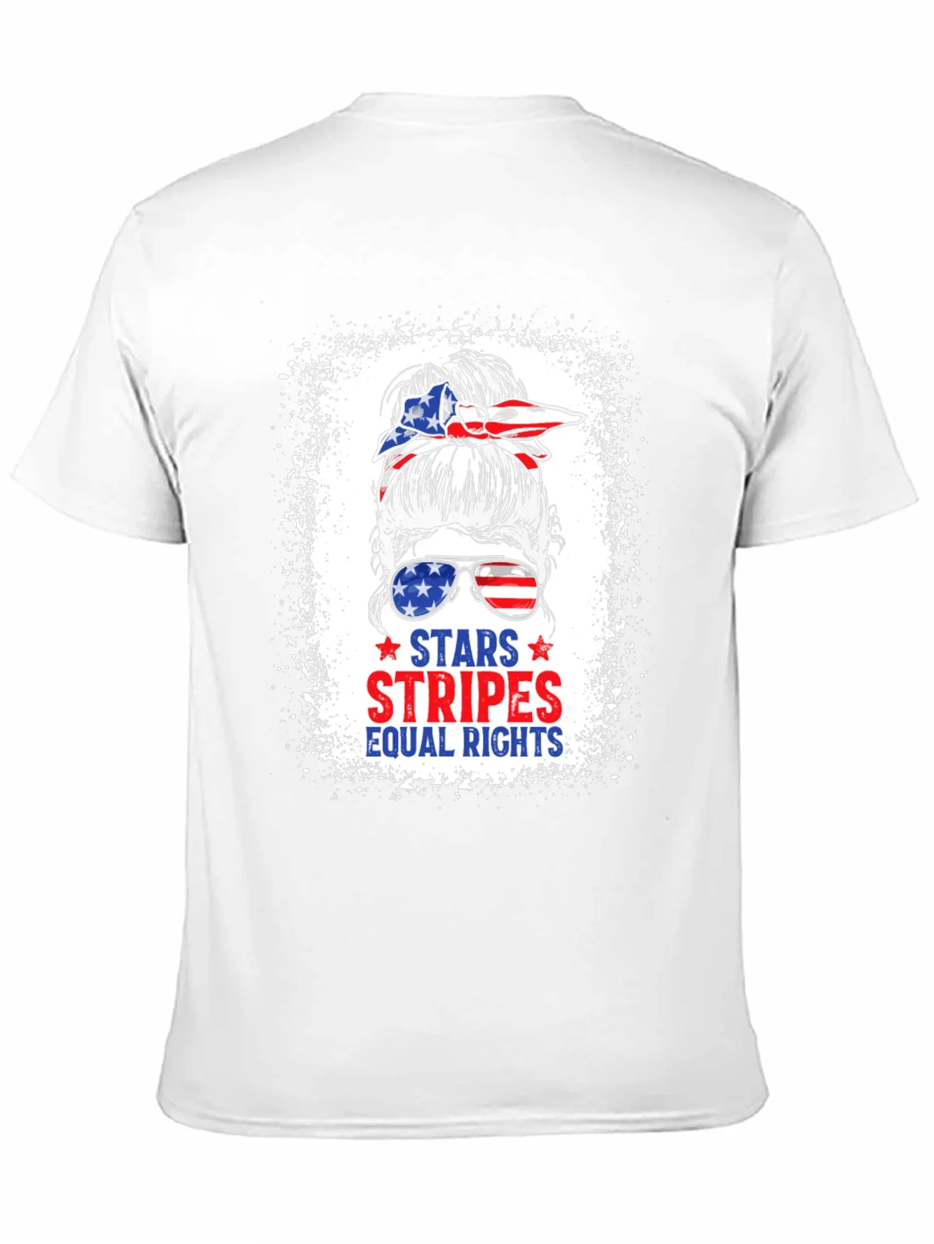 Stars Stripes Equal Rights Patriotic T-Shirt