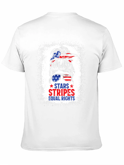 Stars Stripes Equal Rights Patriotic T-Shirt