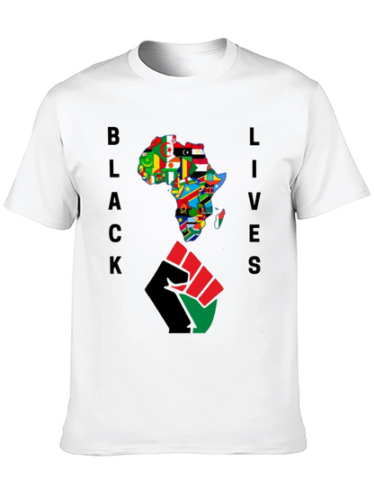 Black Lives Africa Fist T-Shirt