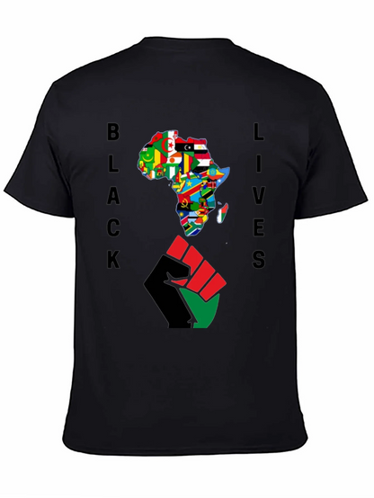 Black Lives Africa Fist T-Shirt