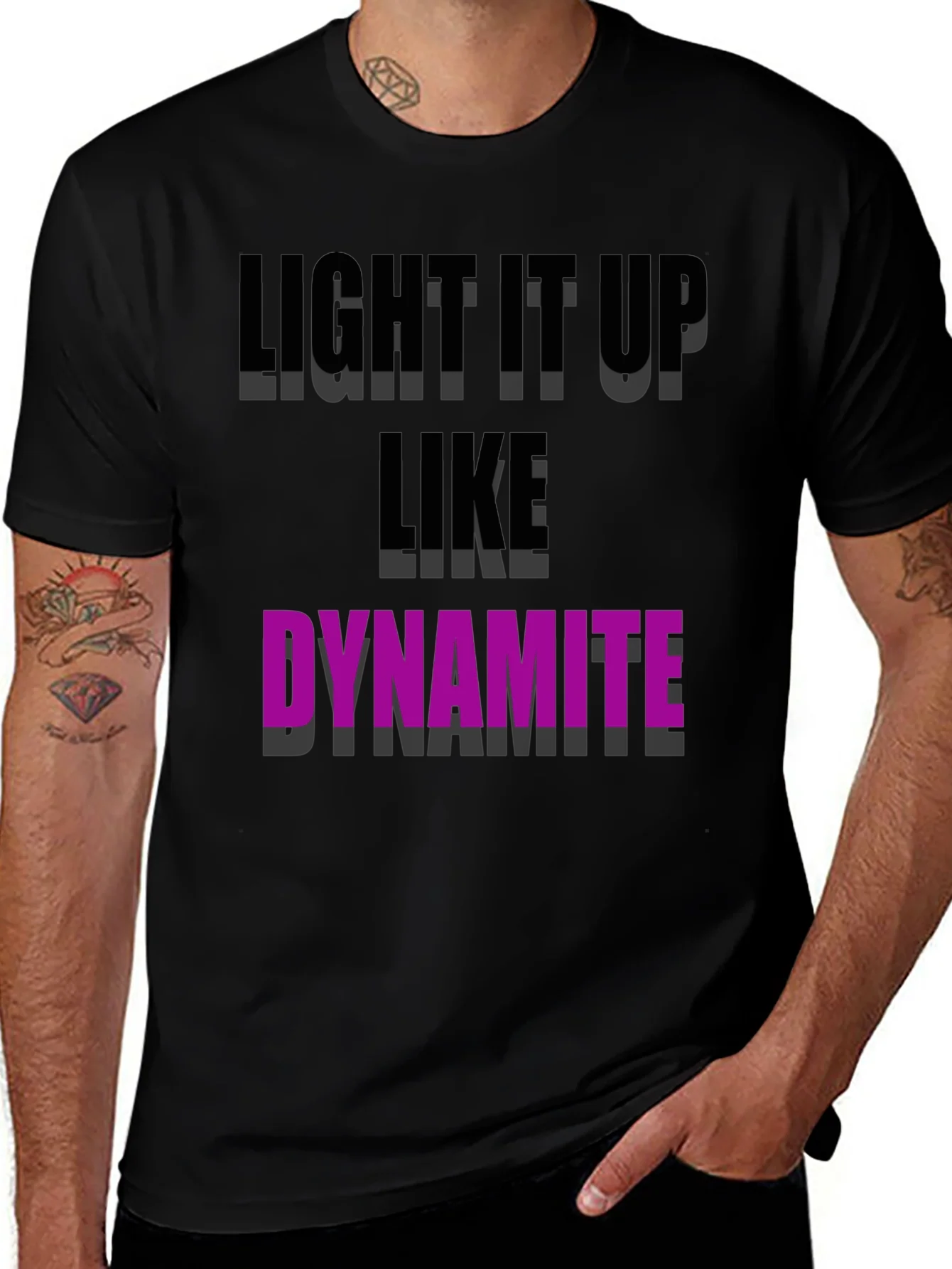 Light It Up Like Dynamite Graphic Tee