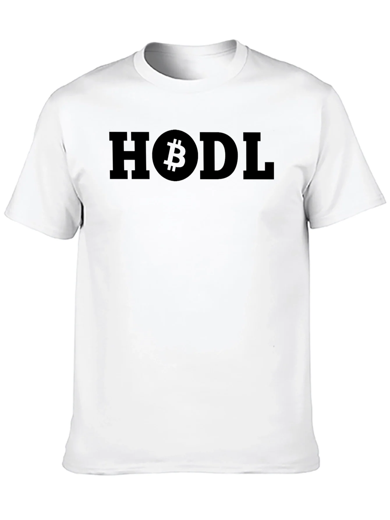 HODL Bitcoin Graphic Black T-Shirt