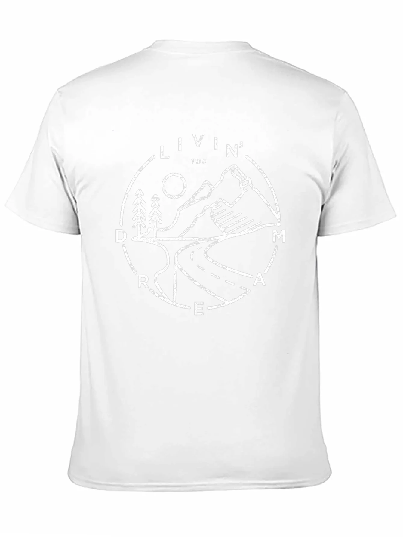 Livin the Dream Graphic Tee - Nature Adventure Design