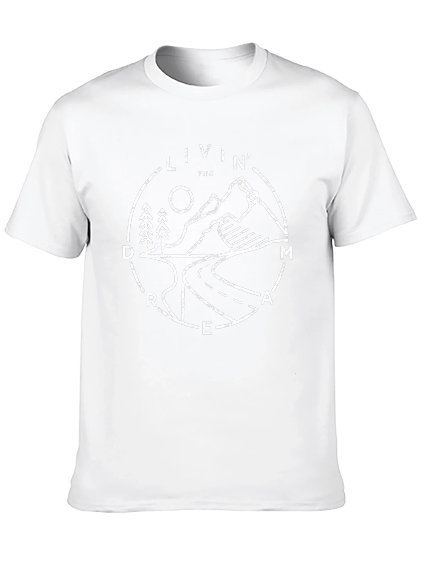 Livin the Dream Graphic Tee - Nature Adventure Design