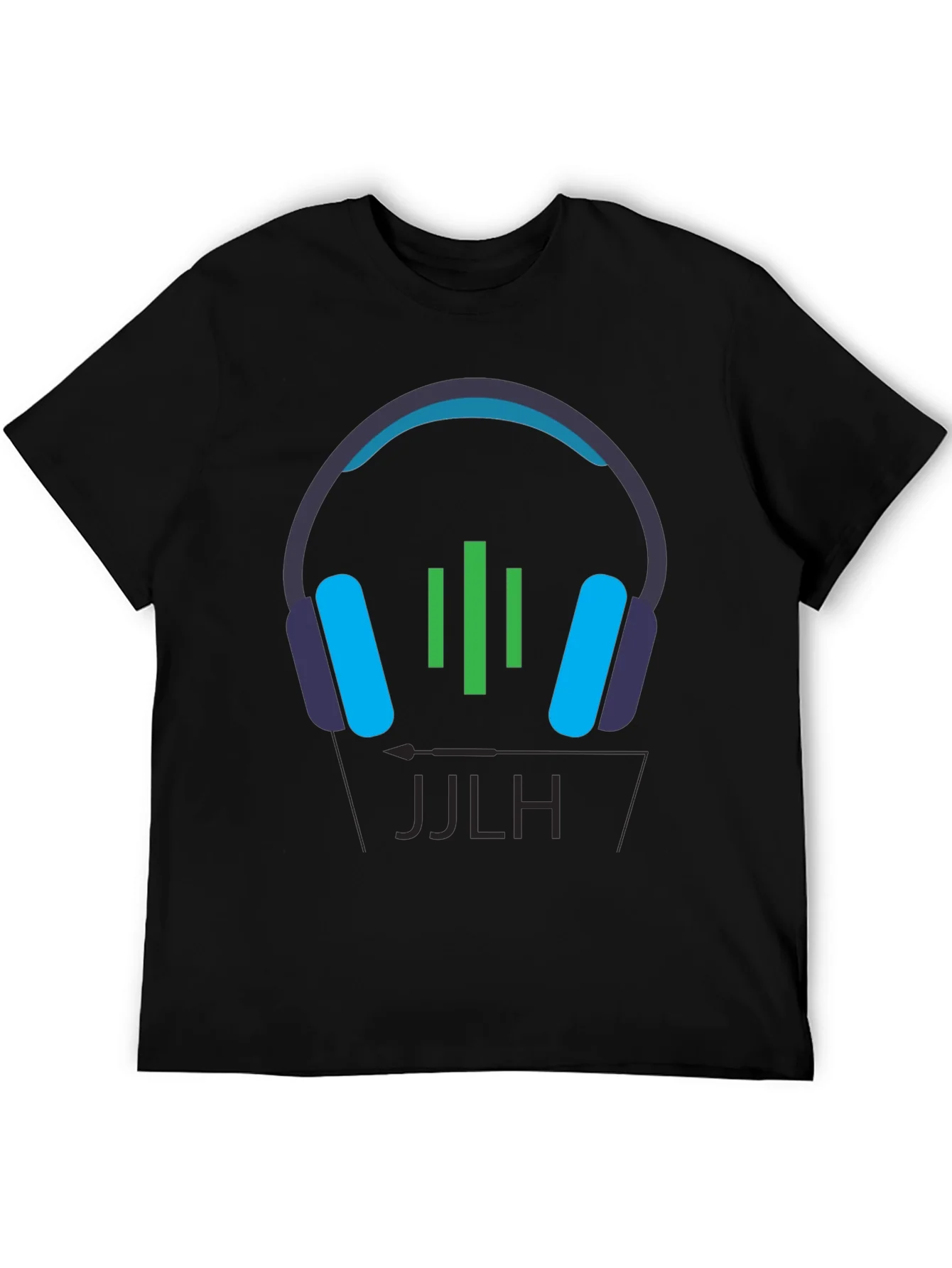 DJ Headphones Graphic Tee