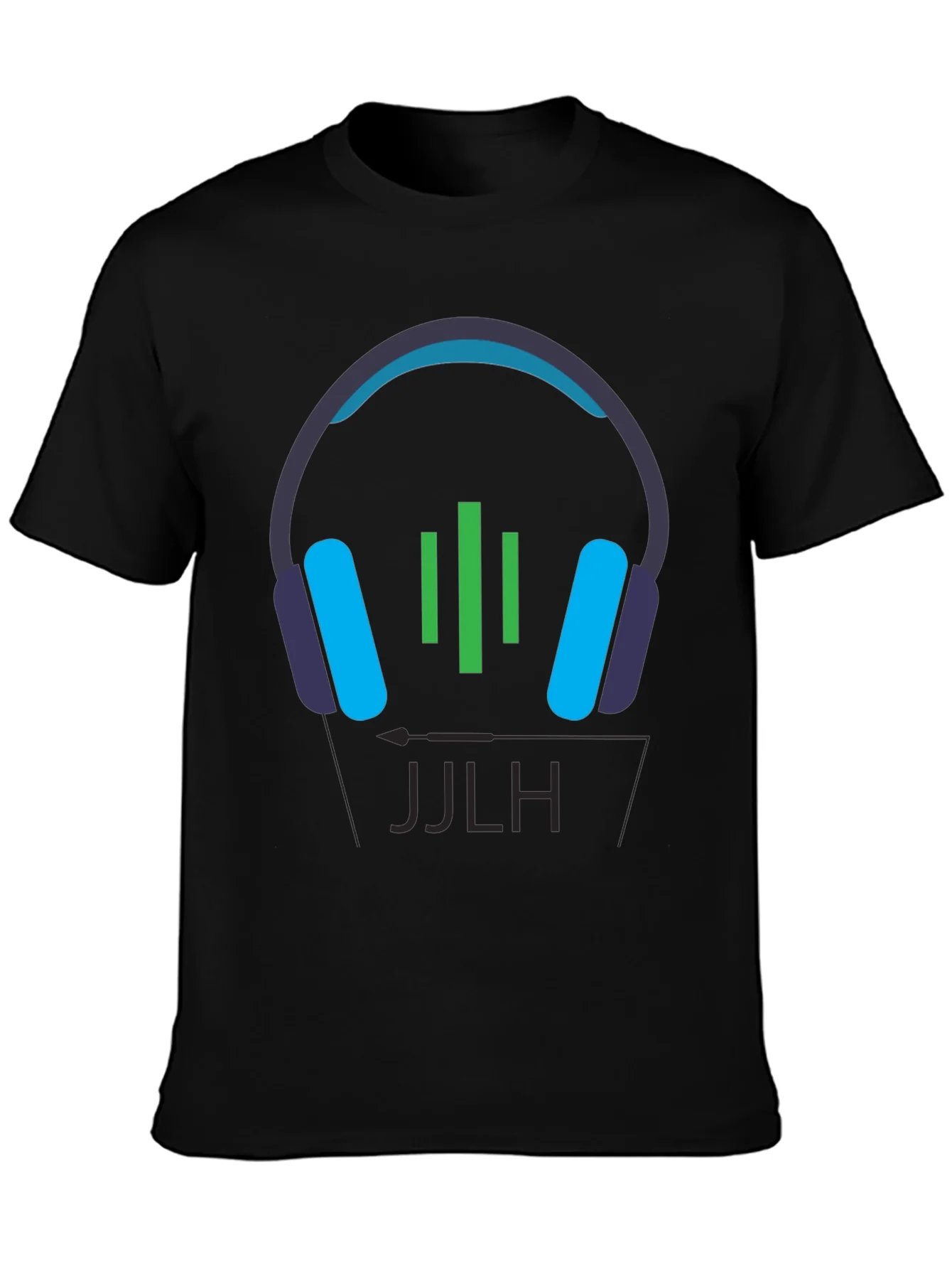 DJ Headphones Graphic Tee