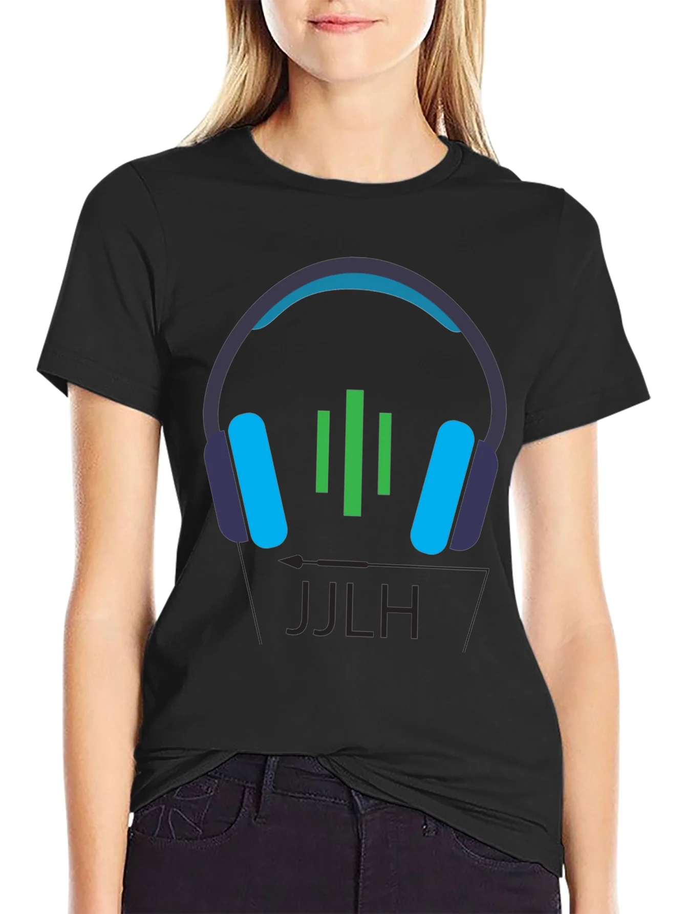 DJ Headphones Graphic Tee