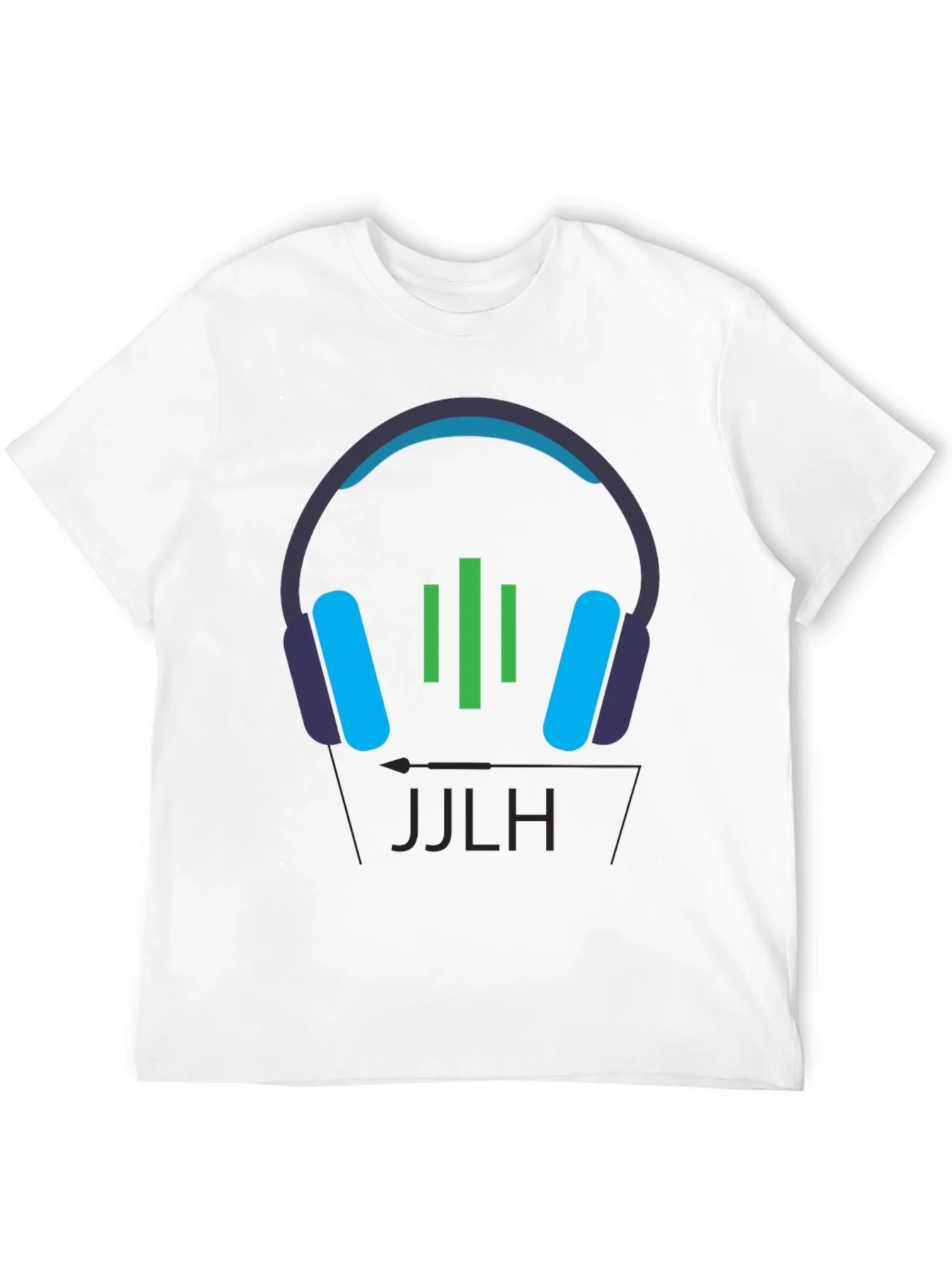 DJ Headphones Graphic Tee