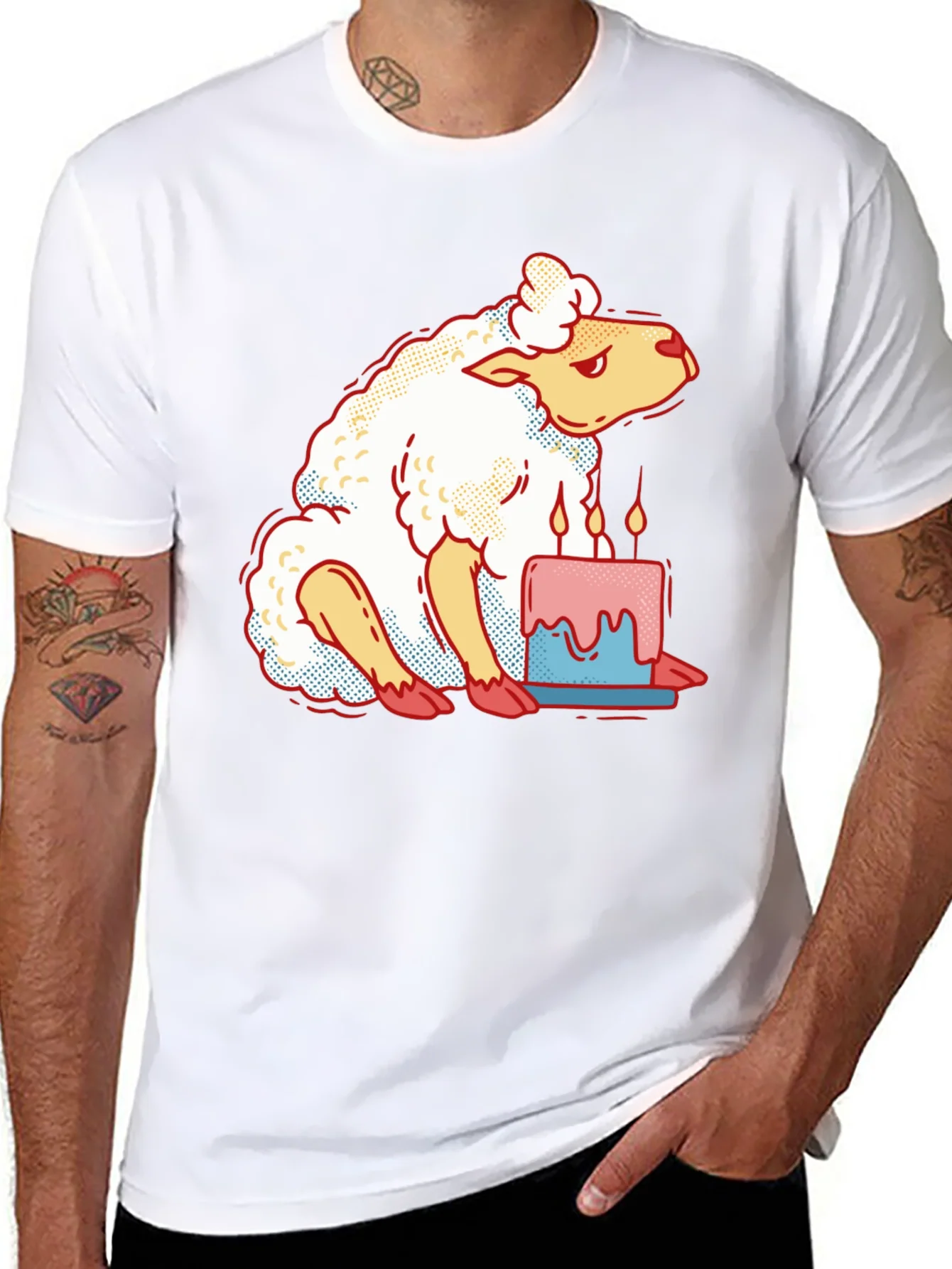 Grumpy Birthday Sheep T-Shirt
