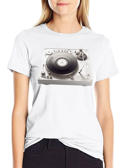 DJ Turntable Graphic Tee