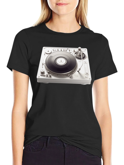 DJ Turntable Graphic Tee