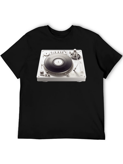 DJ Turntable Graphic Tee