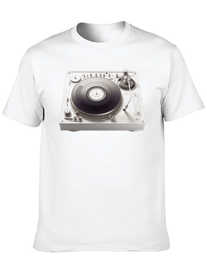 DJ Turntable Graphic Tee