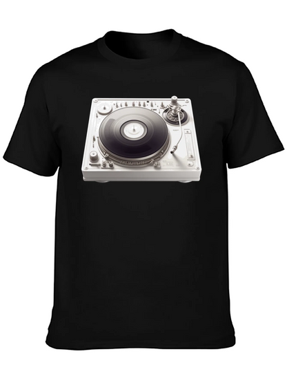 DJ Turntable Graphic Tee
