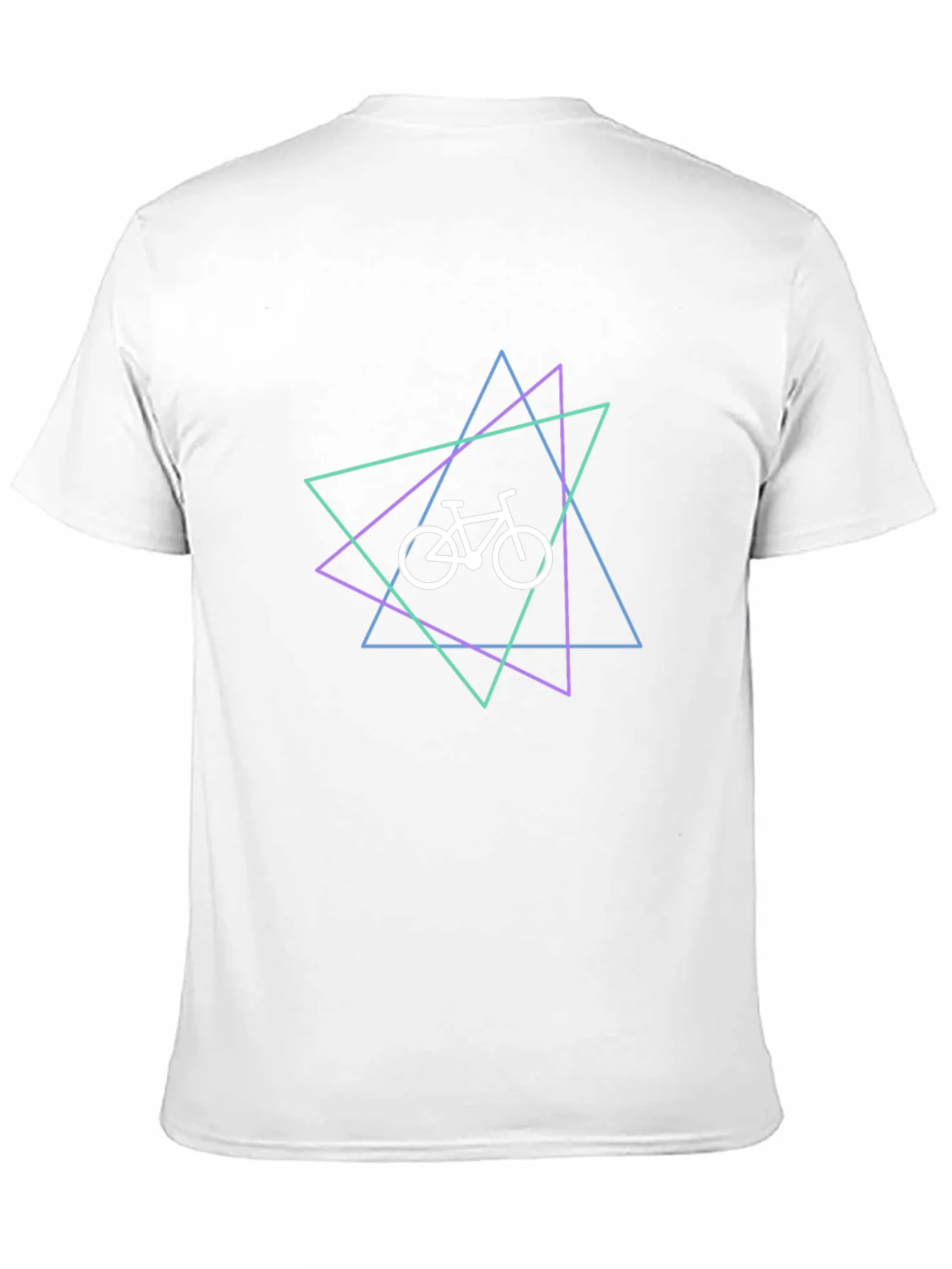 Geometric Bike Graphic T-Shirt