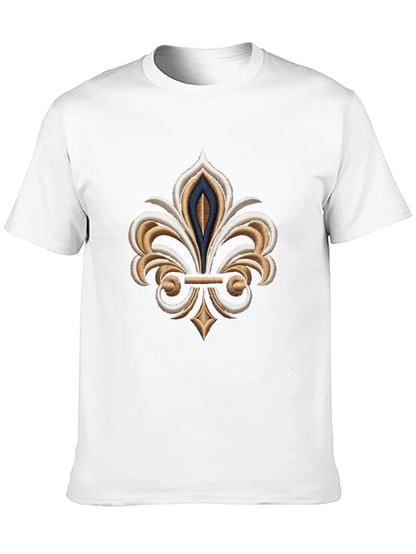 Fleur-de-lis Graphic Black T-Shirt