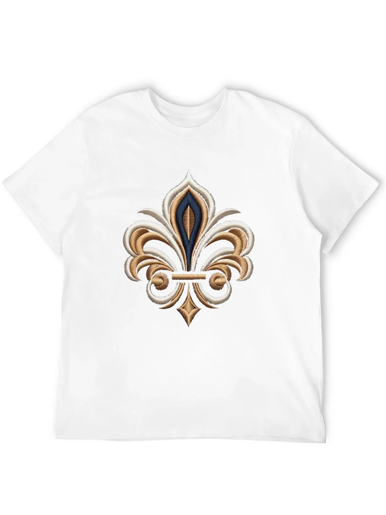 Fleur-de-lis Graphic Black T-Shirt