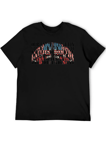 Patriotic US Flag Soldier T-Shirt