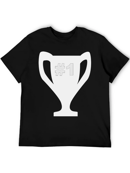Number One Champion Black Tee