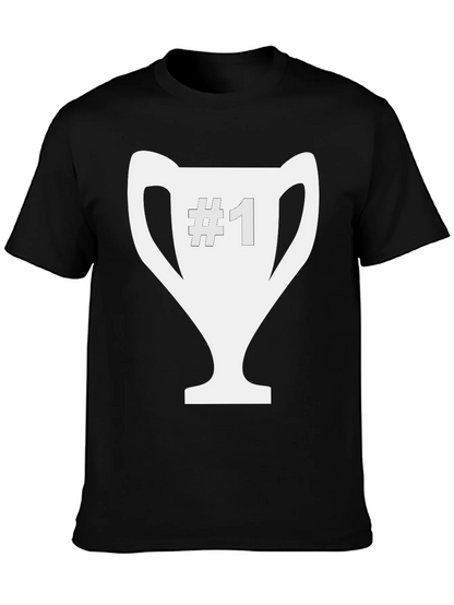Number One Champion Black Tee