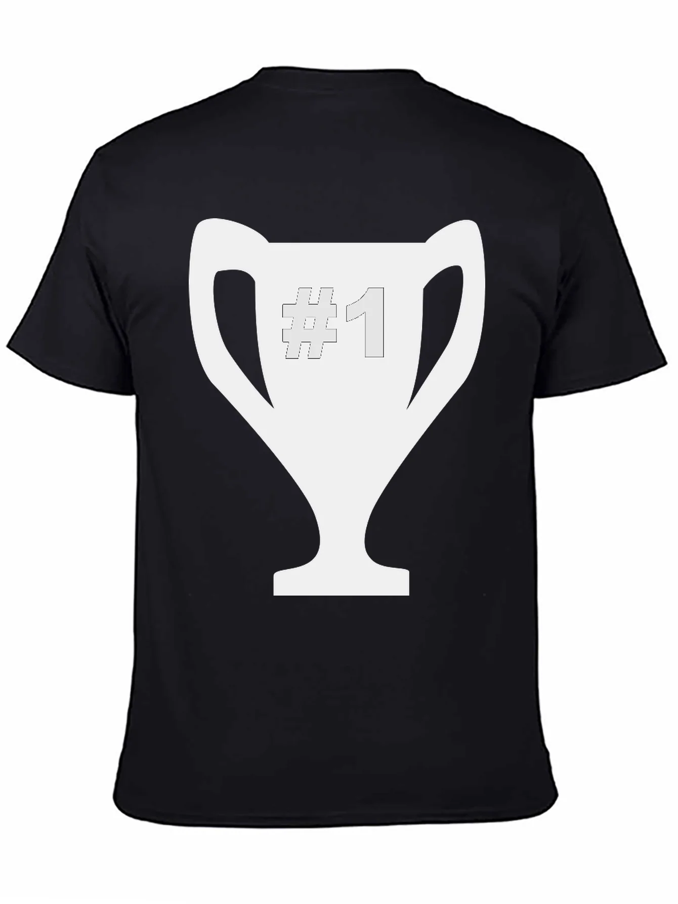 Number One Champion Black Tee